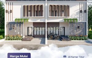 Jual Rumah Kos 16 Kamar Hanya 3 menit ke UNP Universitas Negri Padang Cuan 210jt Pertahun
