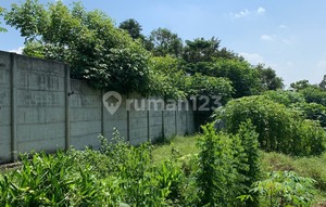 For Sale Freehold Land in Cikeusal Serang Tangerang with 40 Feet Container Access