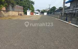 Sewa Tanah Jl Narogong 2.492M² Cikiwul Bantar Gebang Hadap Barat
