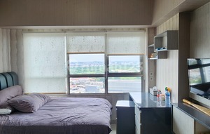 For Sale: Fully Furnished Studio Type in Excellent Condition, Ready to Occupy, with PPJB (Agreement to Sell and Purchase) at The Springlake Apartment, Davalia Tower, near Bpk Penabur and Al Azhar Schools.