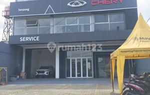 Disewakan Ruko 3 Gandeng Jalan Raya Serpong Cocok untuk Showroom Mobil atau untuk Usaha