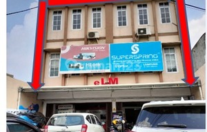 For Sale 2 Connected Shophouses In Kedamaian Bandar Lampung