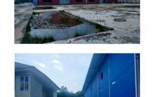 Gudang Showroom Pekanbaru 13757M22 Lantai Shgb Siap Pakai Bagus