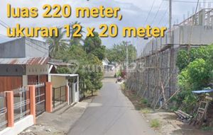 Di Jual Cepat dan Murah Tanah luas 220 meter Malalayang samping GOR Futsal Badminton