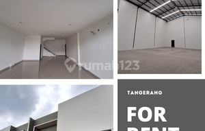 Disewakan gudang baru di kawasan pergudangan Blessindo Legok. Tangerang