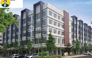 P93. Cheap For Sale 5.5-Story Shophouse with Free Lift in Mega Office Park Harapan Indah, Ready to Occupy, Strategic Location Facing the Road, Full Bonus and Down Payment Discount