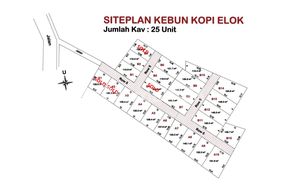 Di Jual Kavling Strategis Lokasi Kebun Kopi
