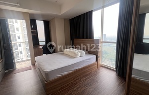 Canggih dan Pemandangan Bagus! Dijual Apartemen Pacific Garden Alam Sutera, Tipe Studio Corner, Furnished, Nego Sampai DEAL