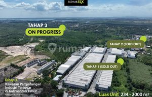 Warehouse &#43; Office Ruko in Phase 3 Km5 of the Largest Warehousing Area