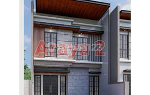 Contemporary Minimalist 2-Story House 7 Meters Wide in Galaxy Bumi Permai – East Surabaya