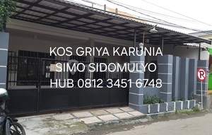 Kos Putra Griya Karunia Sawahan Surabaya