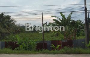 Jual cepat tanah komersial di jalan raya Natar lampung