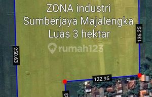 Dijual Lahan Zona Industri Di Sumberjaya Majalengka Jawa Barat