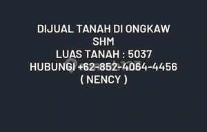 Tanah Murah di Ongkaw Luas 5000 200 Jutaan