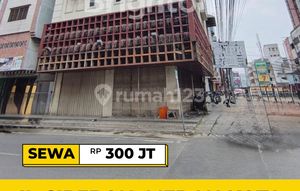Ruko Gandeng Komersial Posisi Hook di Jl Cirebon Pusat Kota Medan