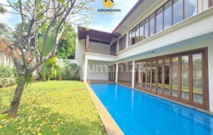 For Rent: Beautiful, Lush Modern House Located Near International Schools and Kemang Raya, Strategic Area of Kemang, South Jakarta