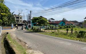 Main road side land, Pakjo, edge of Palembang.