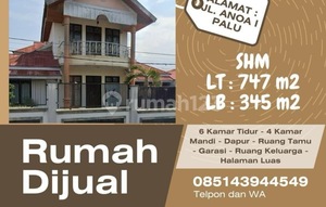 House, 2 Floors, SHM, in South Palu