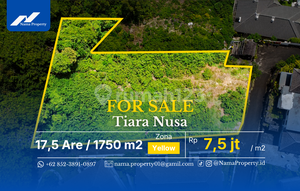 Ocean View Land in Tiara Nusa Elite Residential in Jimbaran – Freehold Title (SHM)