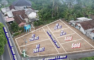 Tanah Murah Tepi Jl. Raya, Cocok Bangun Hunian, SHM Pekarangan