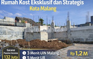 Rumah Kost Eksklusif dan Strategis Kota Malang