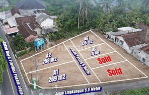 Tanah Murah Tepi Jl. Raya Provinsi Pakem-Turi, Lahan Siap Bangun