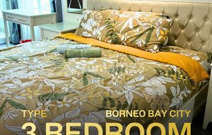 Borneo Bay City 3 Bedroom Luxury View Direct Pool & Sea
