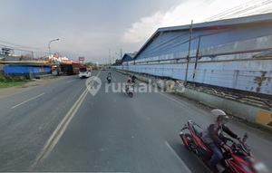 Pabrik Pinggir Jalan Dekat Tol Lebar 400 Meteran Cikande