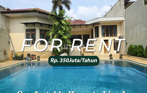 For Rent Comfortable & Good House Ready to Live in Kemang - South Jakarta