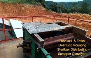 Dijual Pabrik Kelapa Sawit Kap. 20 Ton/Jam di Labuhan Batu Sumut