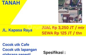 For Rent Land/Plot on Kapasa Raya Street, Makassar