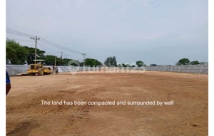 Industrial Land Ready to Build, Already Compacted and Filled, with Perimeter Wall Fencing