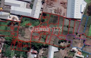 Kavling Tanah Industri Nol Jalan Cocok untuk Untuk Pabrik Raya Putat Lor Gresik Akses Kontainer