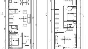 Gambar 2 Rumah Metland Puri Brand New 5x20 Barat Laut SHM