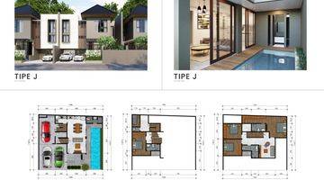 Gambar 3 Rumah Mewah Mezzanine Style With Private Pool Di Pondok Labu