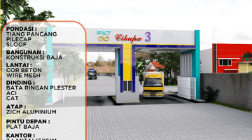 Gambar 3 Jual Pabrik Baru Luas 4400 Mtr Ijin Industri HGB di Pasar Kemis, Tangerang