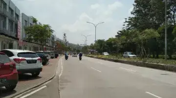garasi/carport ruko sudirman boulevard tahap 2