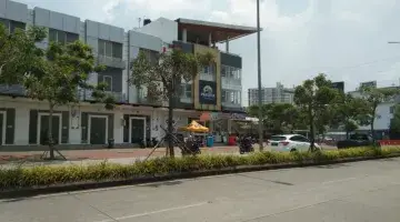 tampak depan ruko sudirman boulevard tahap 2
