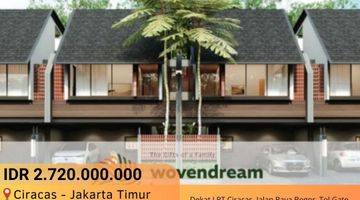 Gambar 1 Dijual Rumah Baru Di Ciracas, Jakarta Timur