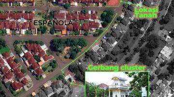 Gambar 4 Jual Tanah Hoek Telaga Golf Depok Cluster Espanola 346 Meter 1,4M