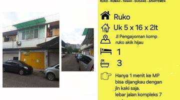 Gambar 1 Jual Ruko Pengayoman Akik Hijau Dkt Jl Hertasning , Pettarani