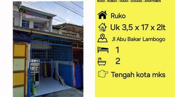 Gambar 1 Jual Ruko Jl Abu Bakar Lambogo Dkt Jl Veteran Tembus Ke Pettarani