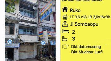 Gambar 1 Jual Ruko Sombaopu Dkt Jl Muchtar Lutfi Dan Jl Sombaopu