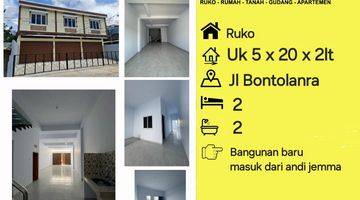 Gambar 1 Jual Ruko Jl Bontolanra Dkt Jalan Andi Jemma Landak Baru Dan Veteran