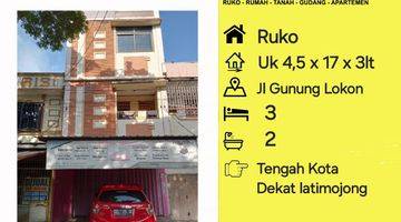 Gambar 1 Jual Ruko Jl Gunung Lokon Dkt Sungai Pareman , Latimojong , 