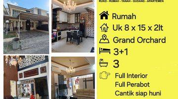 Gambar 1 Jual Rumah Grand Orchard Full Interior Cantik Siap Huni