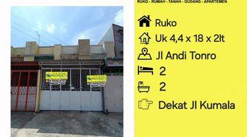 Gambar 1 Jual Ruko Jl Andi Tonro Dkt Jl Kumala , Mappaodang , Siap Usaha