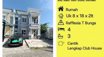 Gambar 1 Rumah Rafflesia Tanjung Bunga Dkt Clove , Depan Elysium 2 Lantai