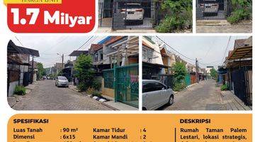 Gambar 3 Dijual Cepat!rumah 2lantai 6x15 Taman Palem. Harga 1,7M Nego.