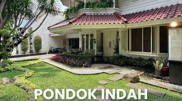 Gambar 1 For Sale Pondok Indah Rumah Classic Terawat Row Jalan Lebar